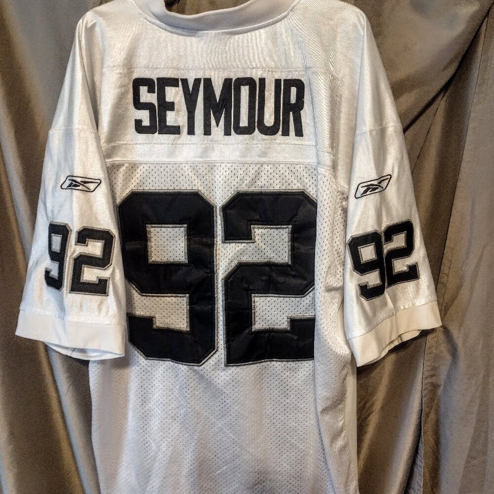 Richard Seymour jersey, Oakland Raiders